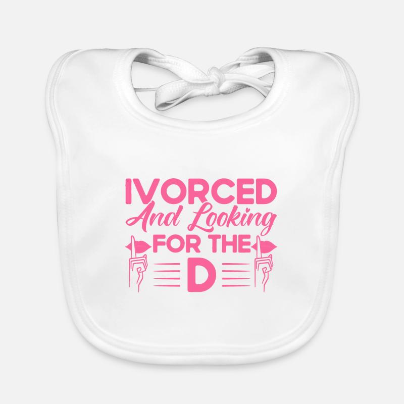 Dissolution du mariage Divorce Divorce Cadeau Bavoir bio Bébé