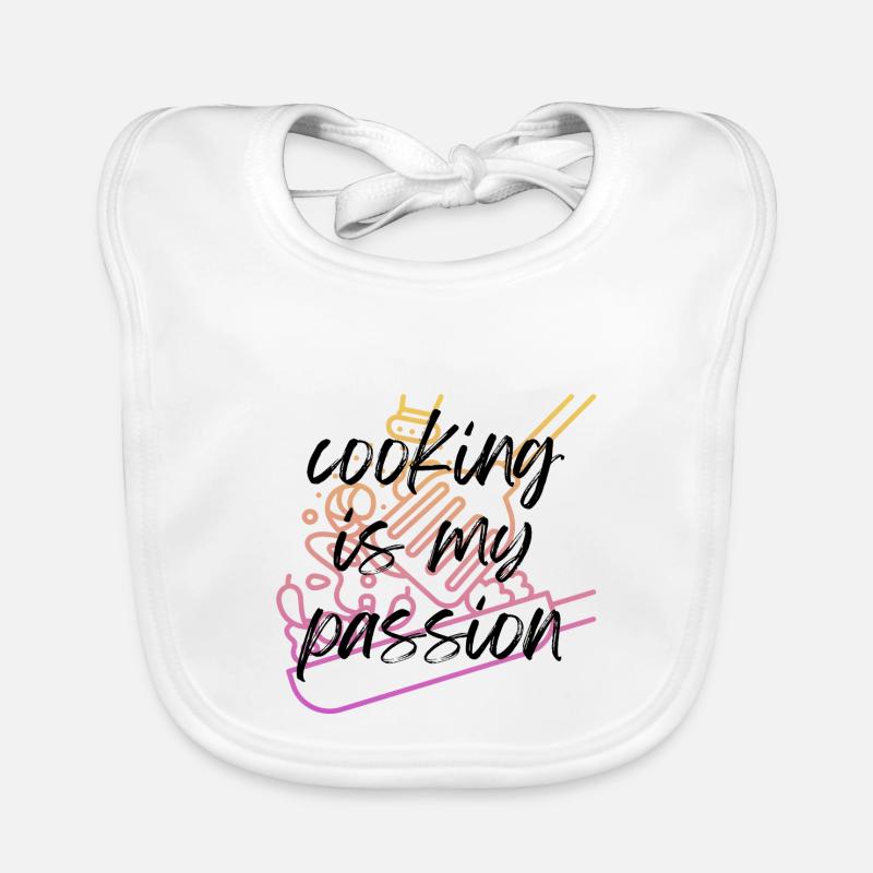 Cooking is my passion! Organic Baby Bibs