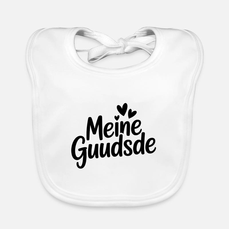 Mon drôle de dicton en dialecte saxon Guudsde Bavoir bio Bébé