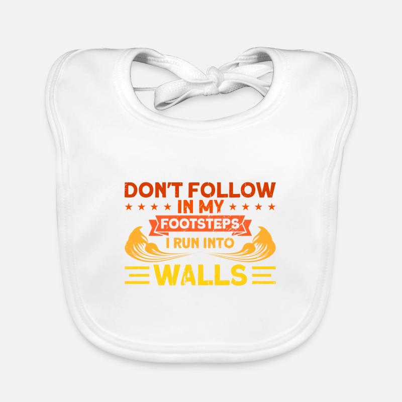 Sarcastic Black Humor Irony Gift Organic Baby Bibs