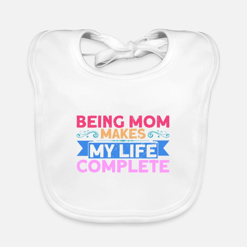 Mutter Mama Großmutter Geschenk Baby Bio-Lätzchen