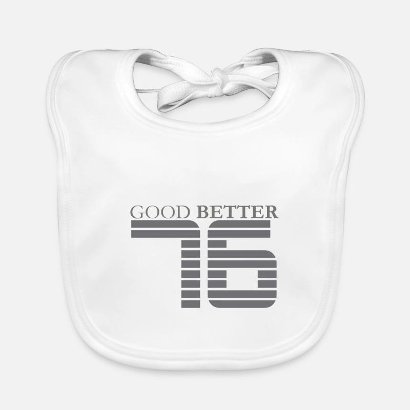 Good better 76 - grey Baby Bio-Lätzchen