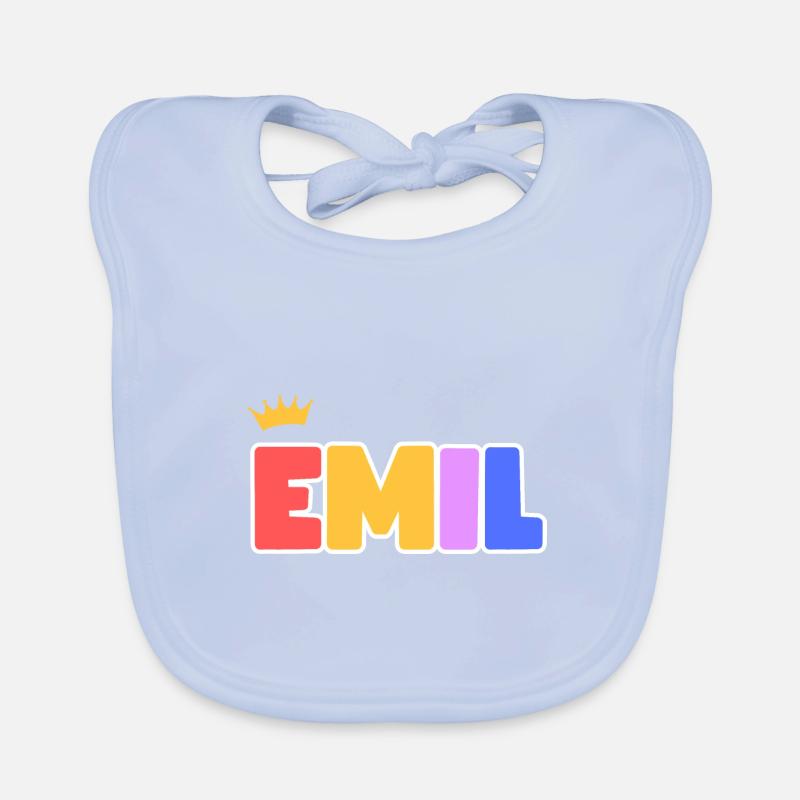 Emil! Customizable Organic Baby Bibs