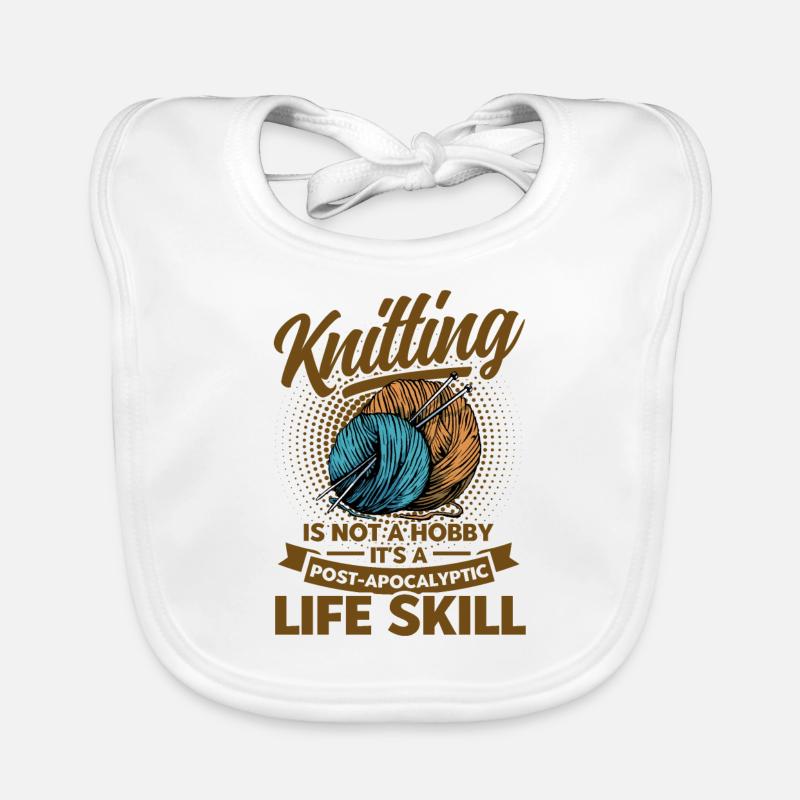Knitting Fabric Knitting Yarn Knitting Gift Organic Baby Bibs