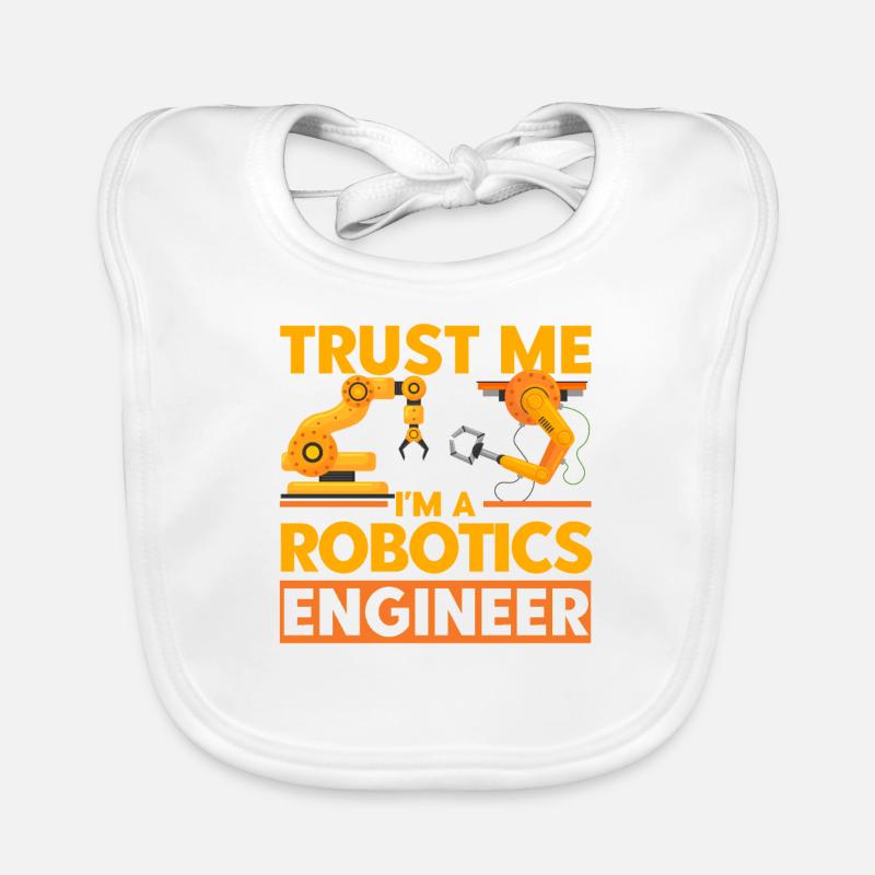 Technik Robotik Robotik Ingenieur Geschenk Baby Bio-Lätzchen