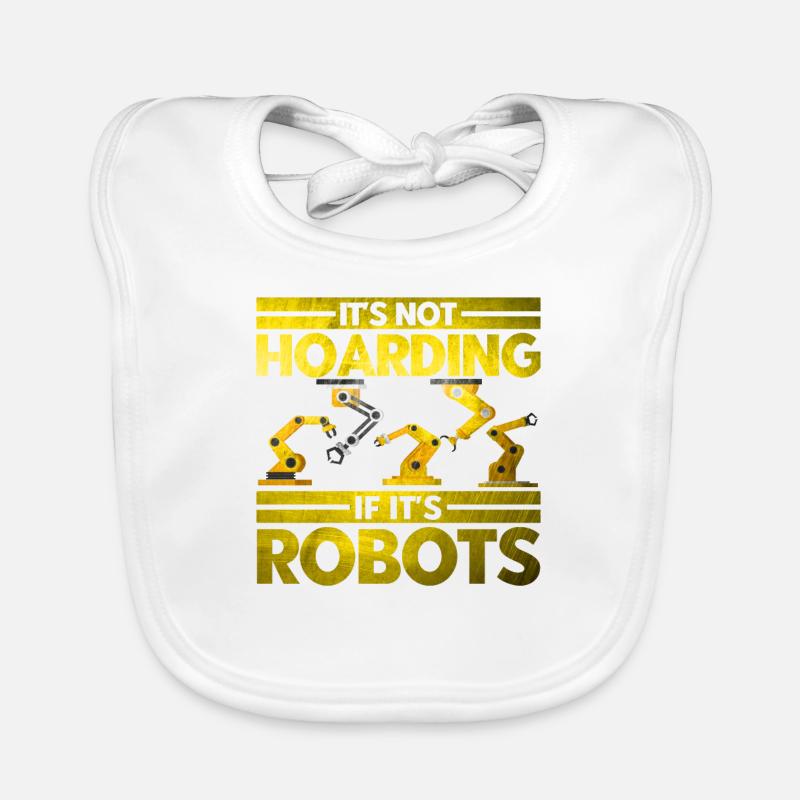 Robotik Robotik Ingenieur Roboter Geschenk Baby Bio-Lätzchen