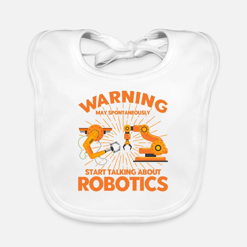 Technology Robotics Engineer Engineer Teacher Organic Baby Bibs