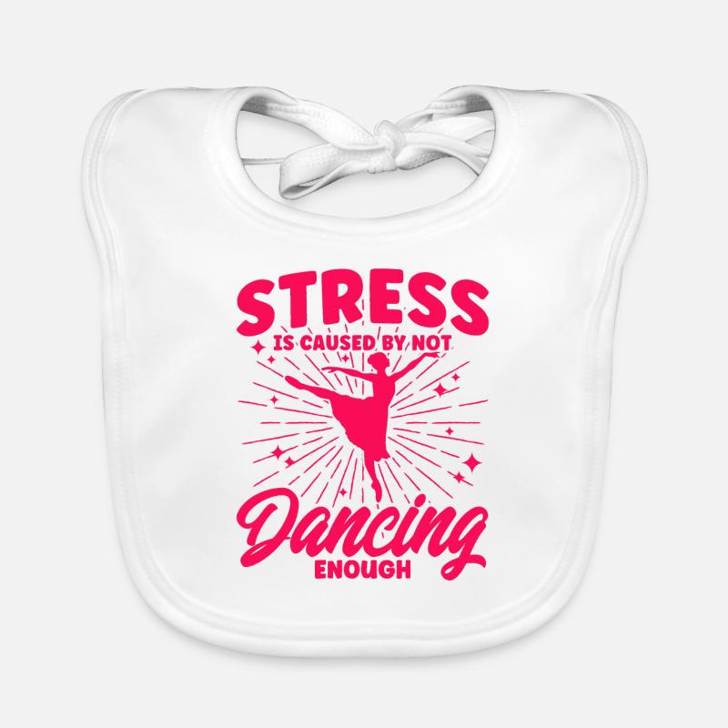 Ballerina Ballet Dance Ballet Dance Gift Organic Baby Bibs