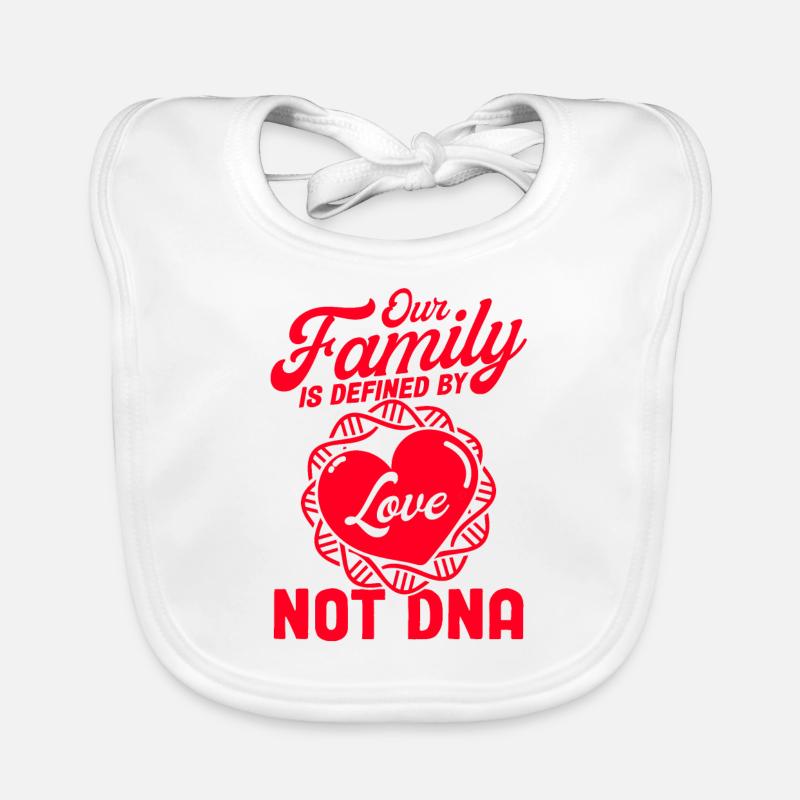 Adoption Pflegeeltern Adoptiveltern Geschenk Baby Bio-Lätzchen