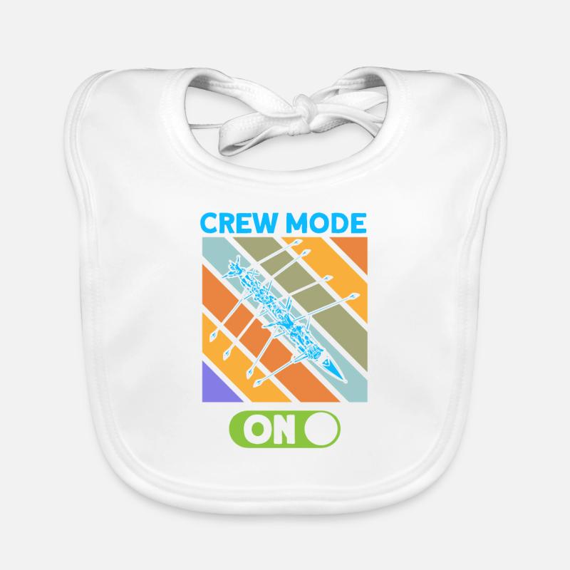 Rowing Team Rowing Team Rowing Geschen Organic Baby Bibs