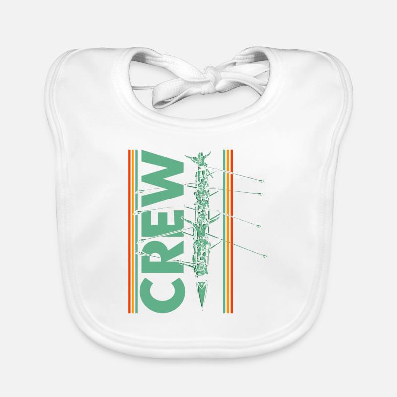 Team Rowers Rowers Rowing Gift Organic Baby Bibs