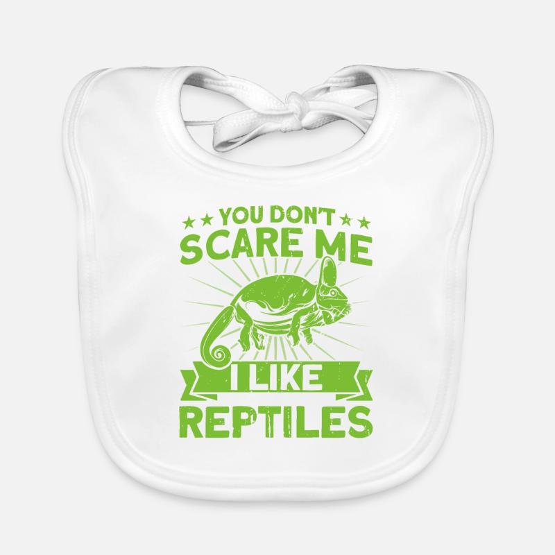 Snake Reptiles Reptile Lovers Gift Organic Baby Bibs