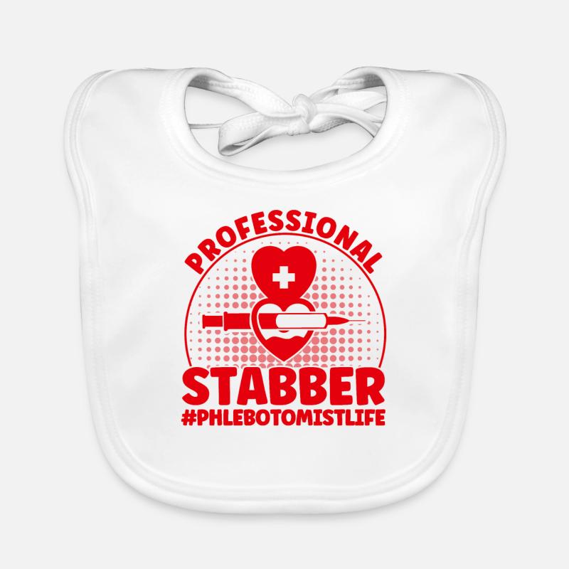 Phlebotomie Labor Phlebotomist Tech Blutabnahme Ge Baby Bio-Lätzchen