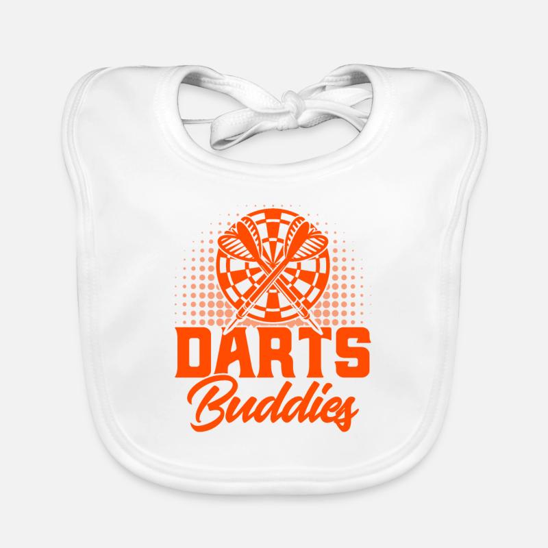 Dartboard Dart Lancer Darts Cadeau Bavoir bio Bébé