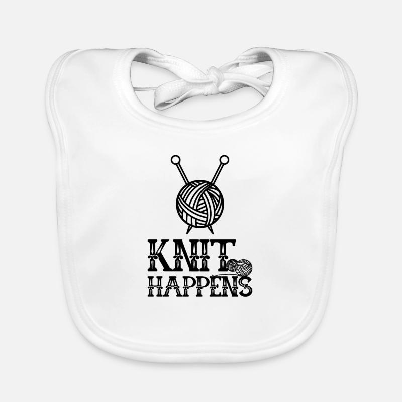 knitting knots knitting wool knitter knitting knitting Organic Baby Bibs