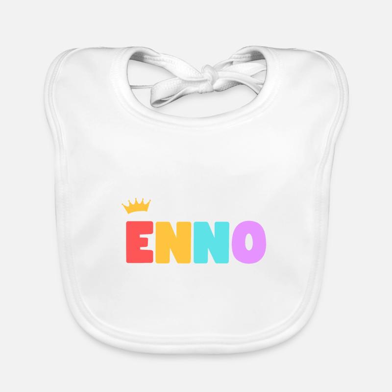 Enno! Customizable Organic Baby Bibs