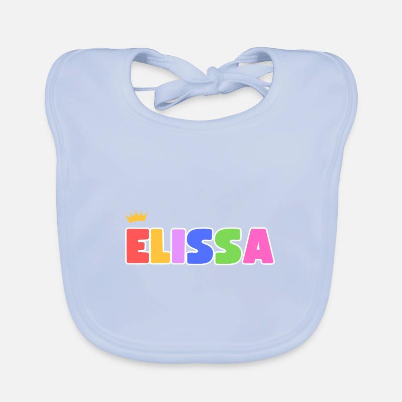 Elissa! Customizable Organic Baby Bibs