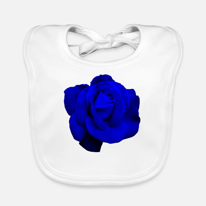 Blue Rose Organic Baby Bibs