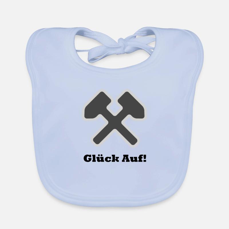 Glück Auf! Baby Bio-Lätzchen