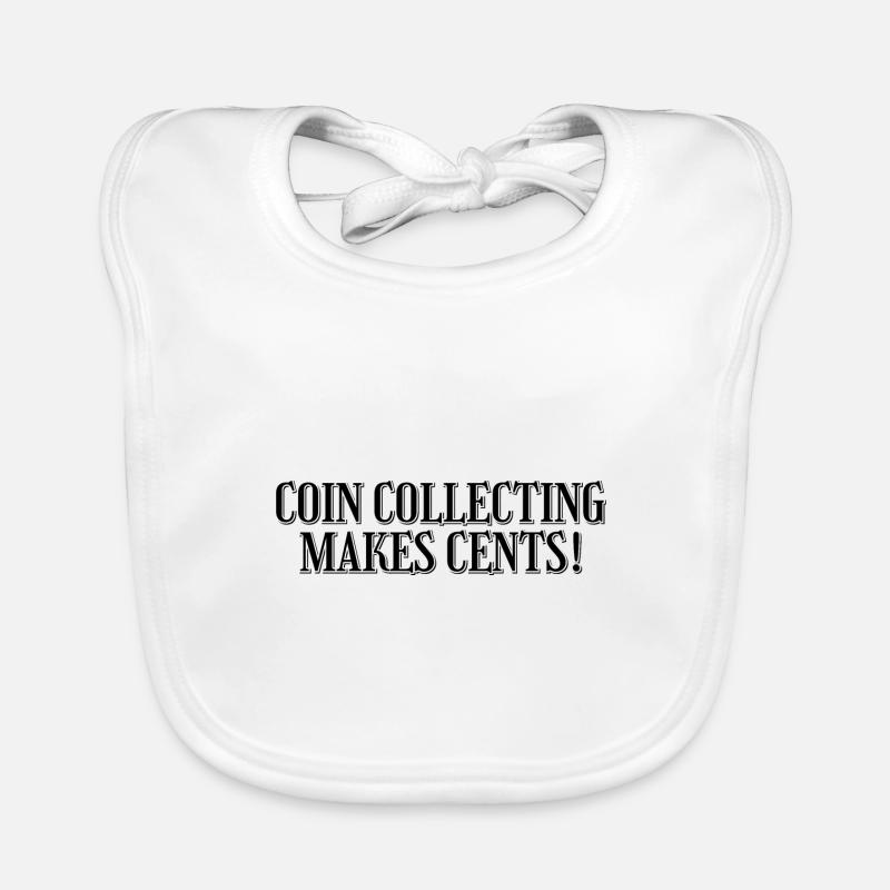 Münzen Sammeln Macht Sinn (Oder Geld) Baby Bio-Lätzchen