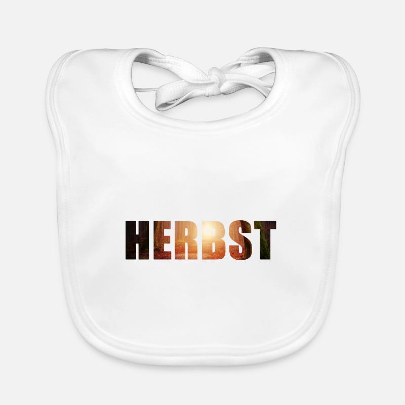 Herbst Baby Bio-Lätzchen