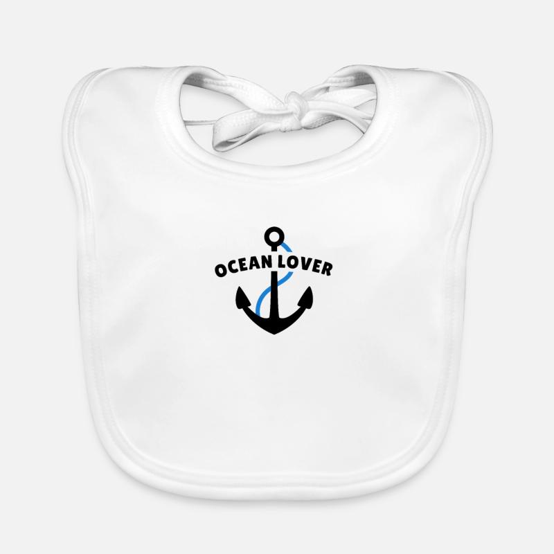 Ocean Lover Baby Bio-Lätzchen