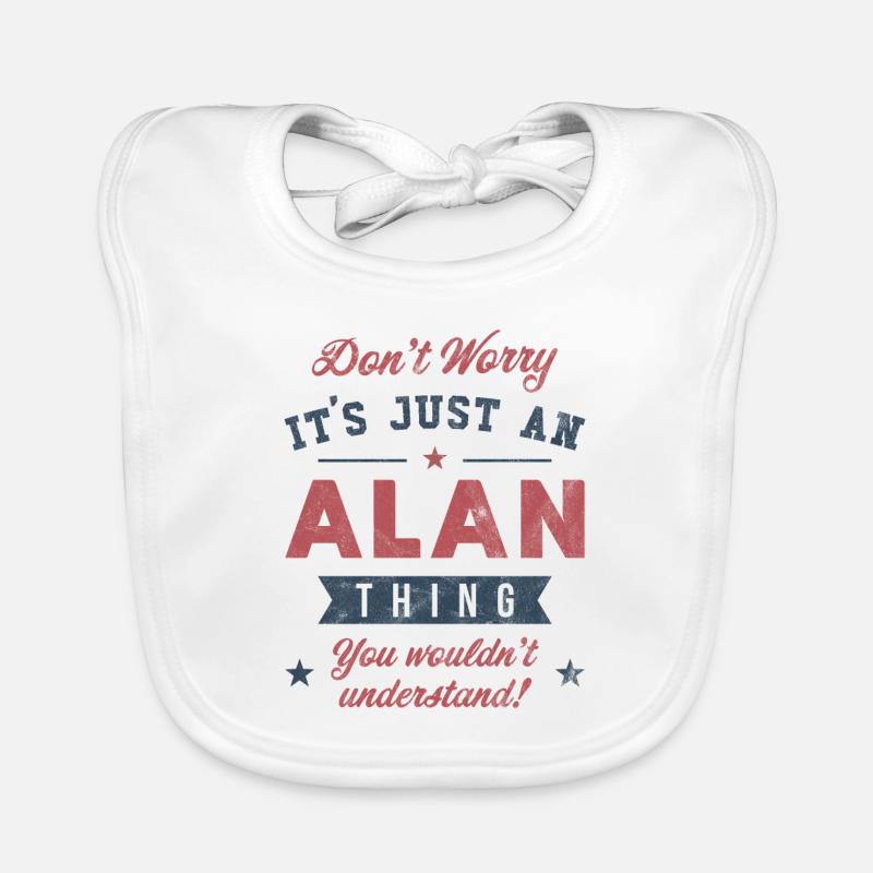 Its a Alan thing Organic Baby Bibs