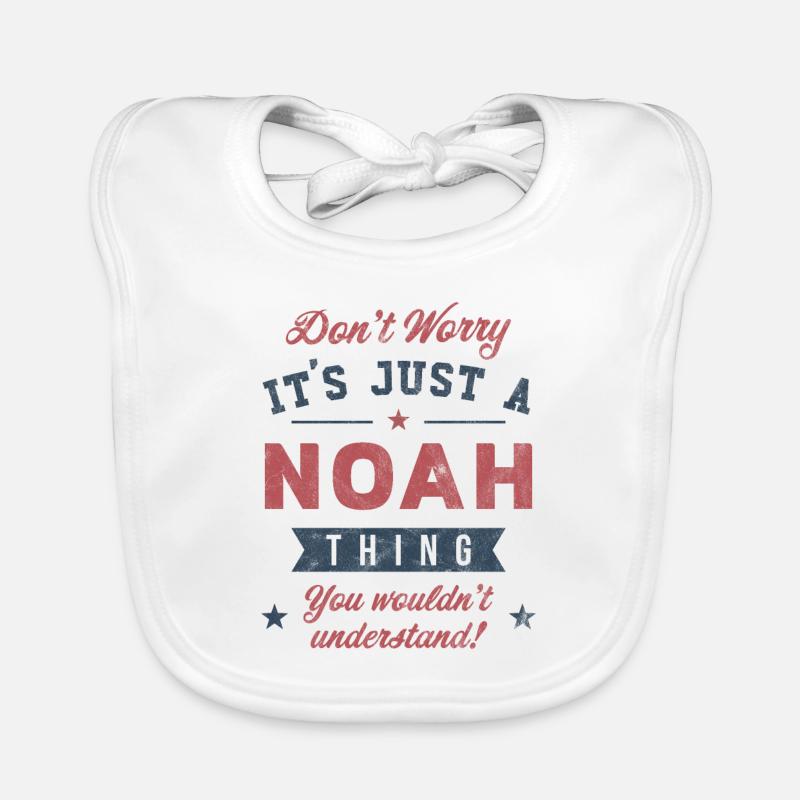 Es ist eine Noah-Sache Baby Bio-Lätzchen