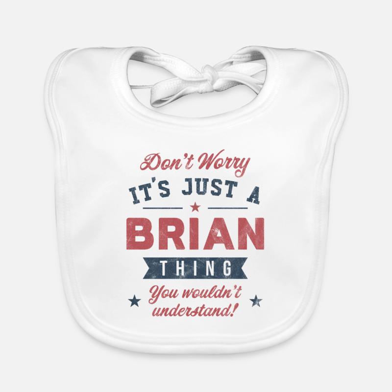 Its a Brian thing Organic Baby Bibs