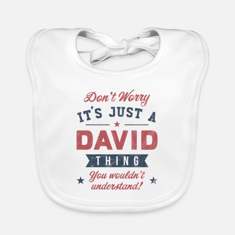 Es ist eine David-Sache Baby Bio-Lätzchen