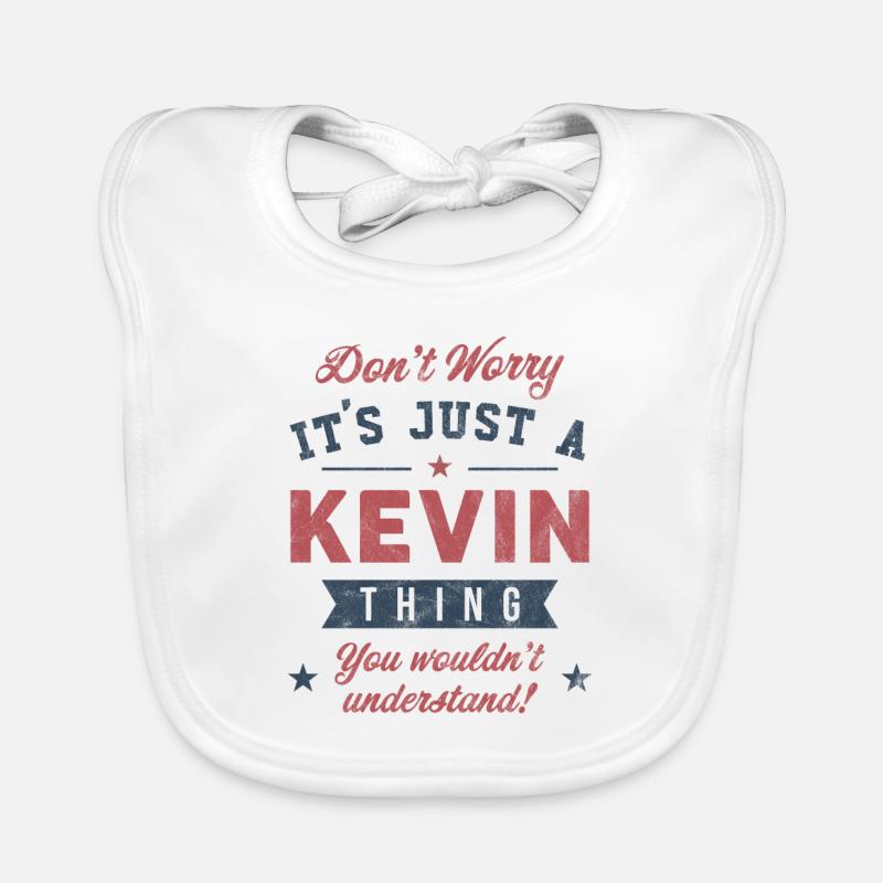 Its a Kevin thing Organic Baby Bibs