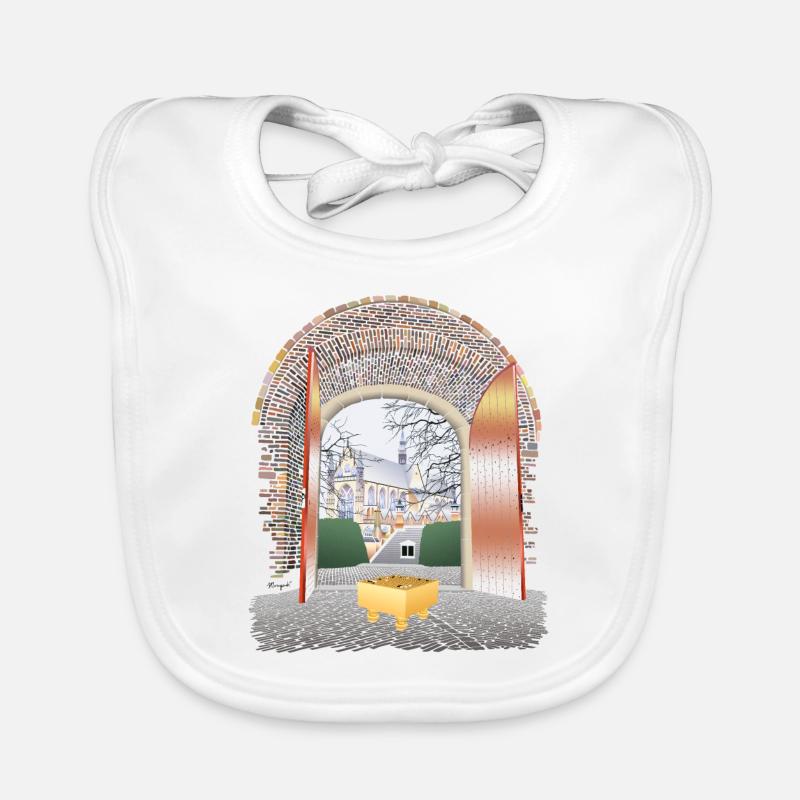 Porte d’entrée de Leiden Bavoir bio Bébé