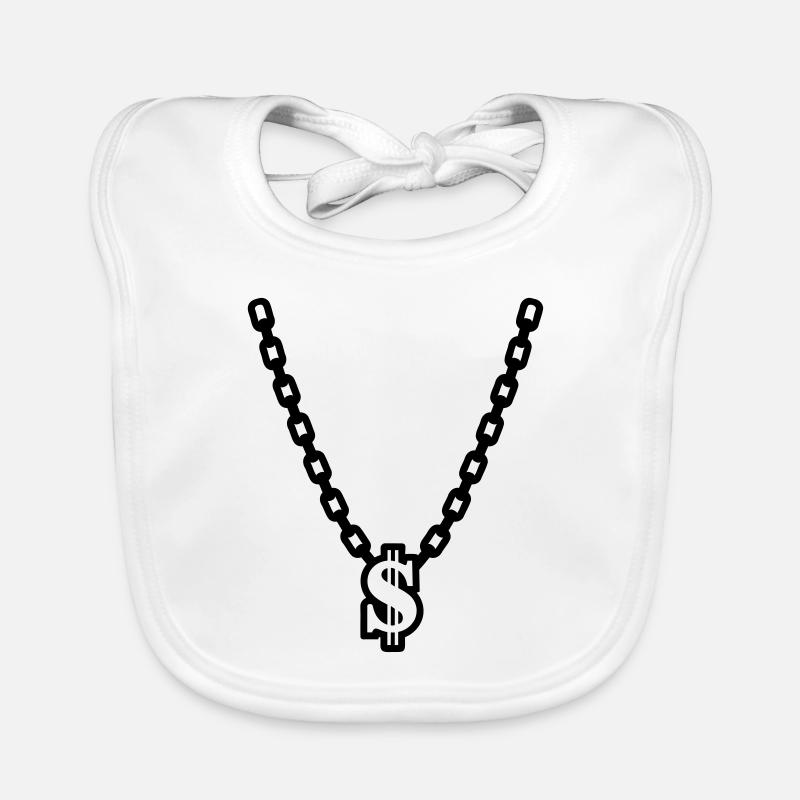 a necklace Organic Baby Bibs