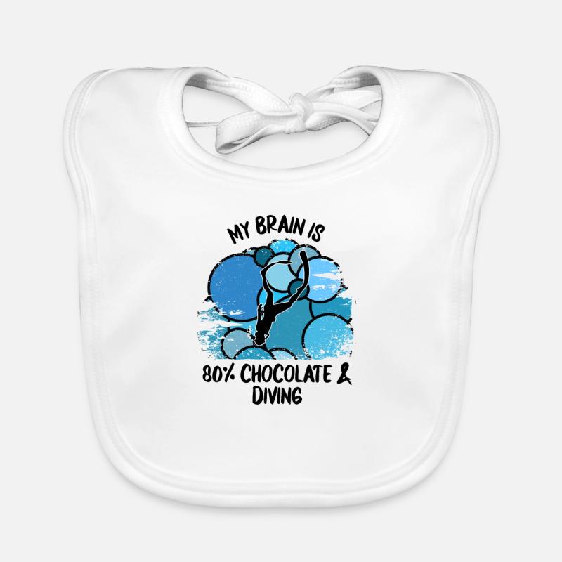 Divers Scuba Diving Scuba Diving Scuba Diving Organic Baby Bibs