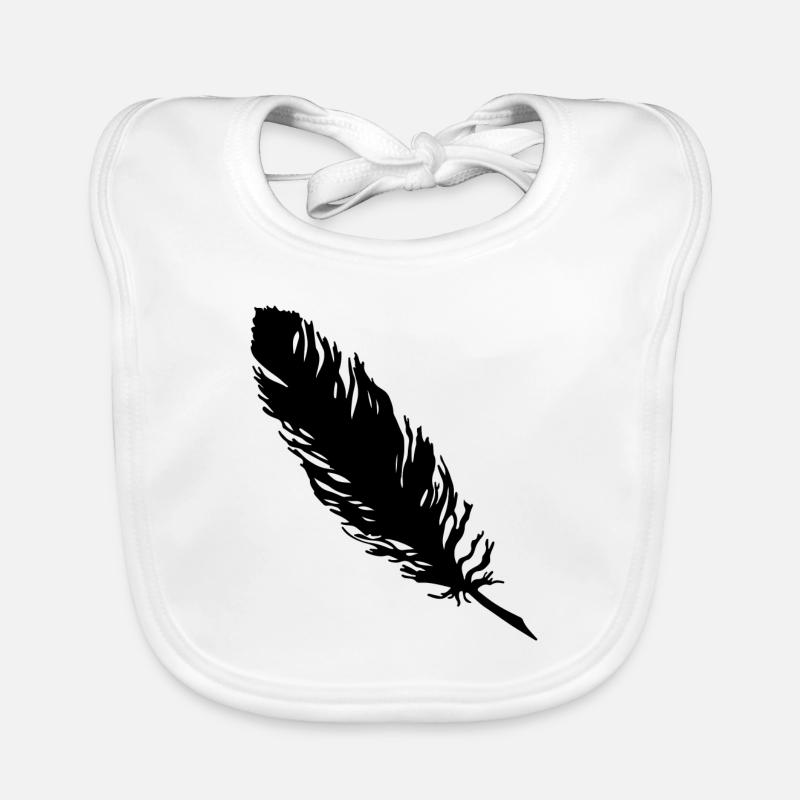 feather Organic Baby Bibs