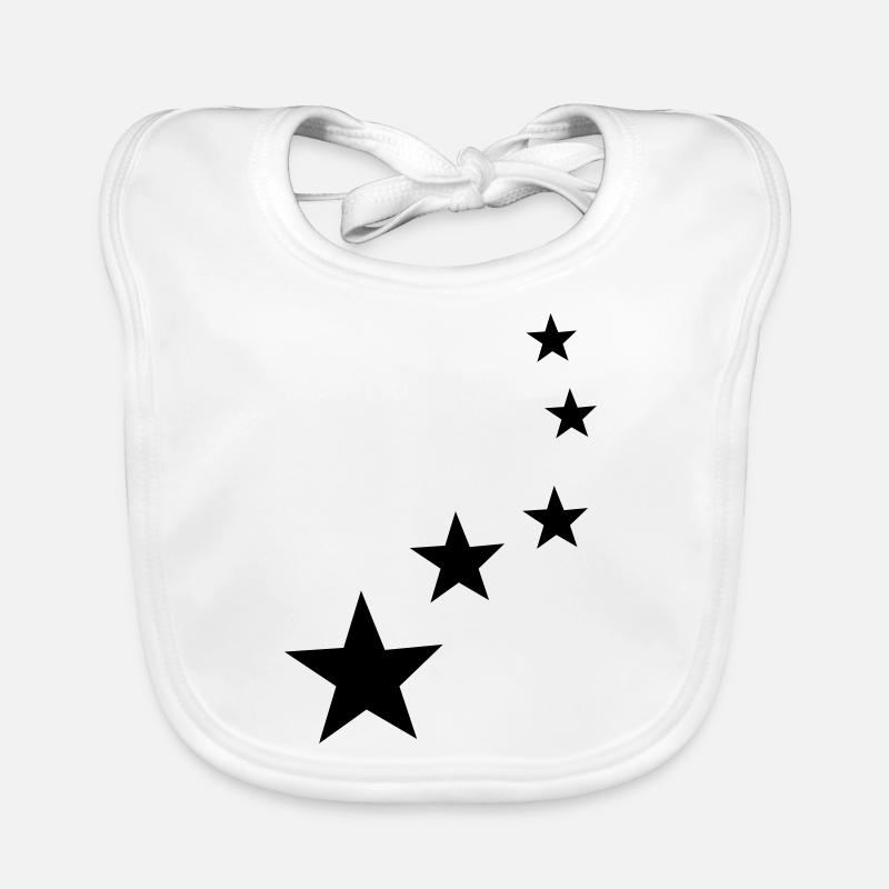 stars Bavoir bio Bébé