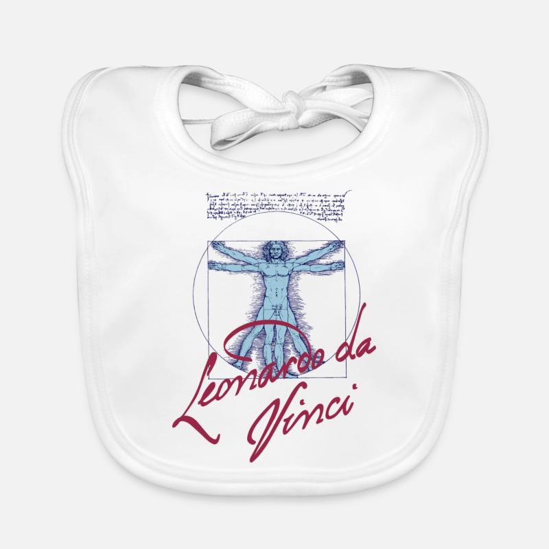 LEONARDO DA VINCI Baby Bio-Lätzchen
