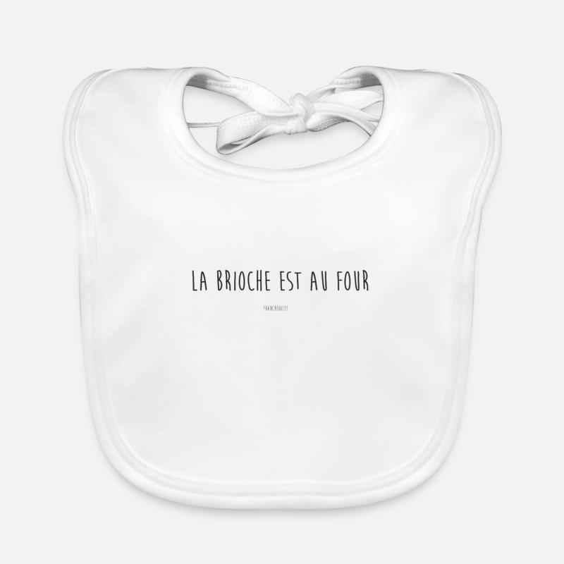 La brioche est au four Bavoir bio Bébé