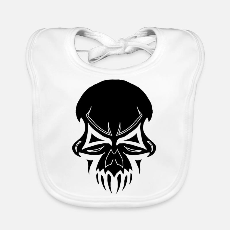 skull de Baby Bio-Lätzchen