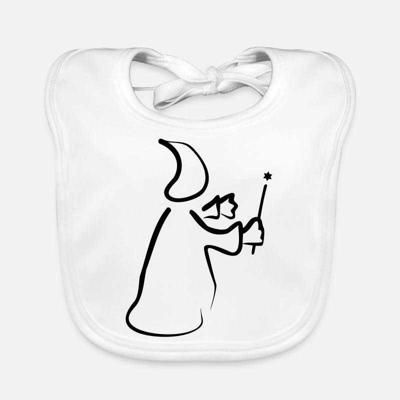 Magicien Bavoir bio Bébé