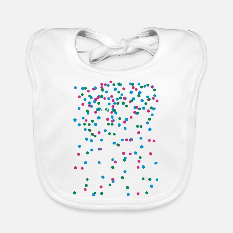 Konfetti Baby Bio-Lätzchen