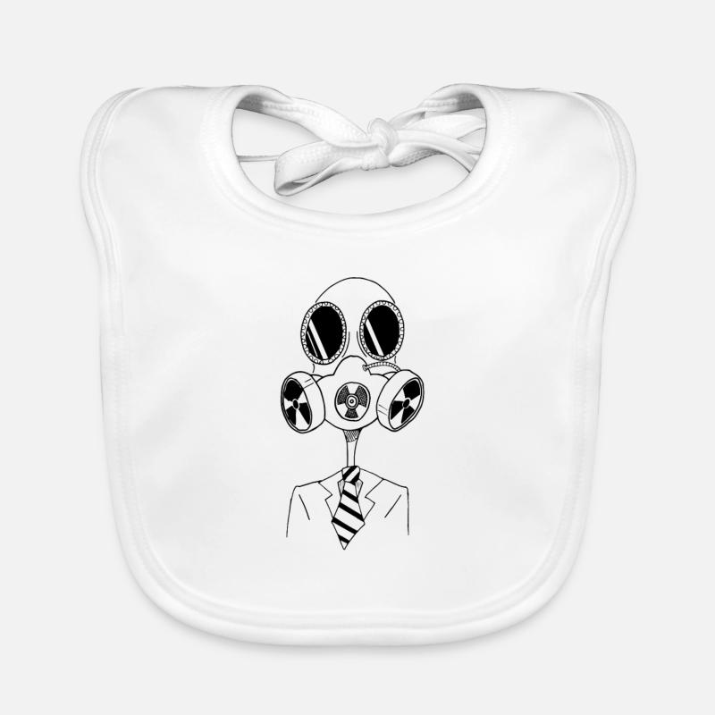 maille de saké Bavoir bio Bébé