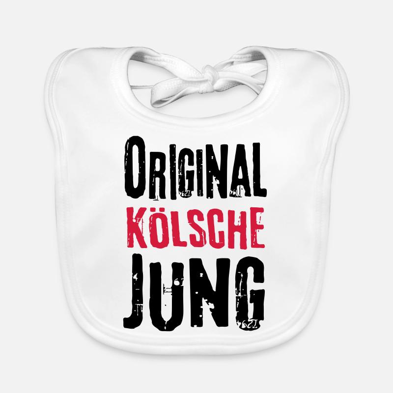 Kölsche Jung Original Kölner Junge Karneval Köln Baby Bio-Lätzchen