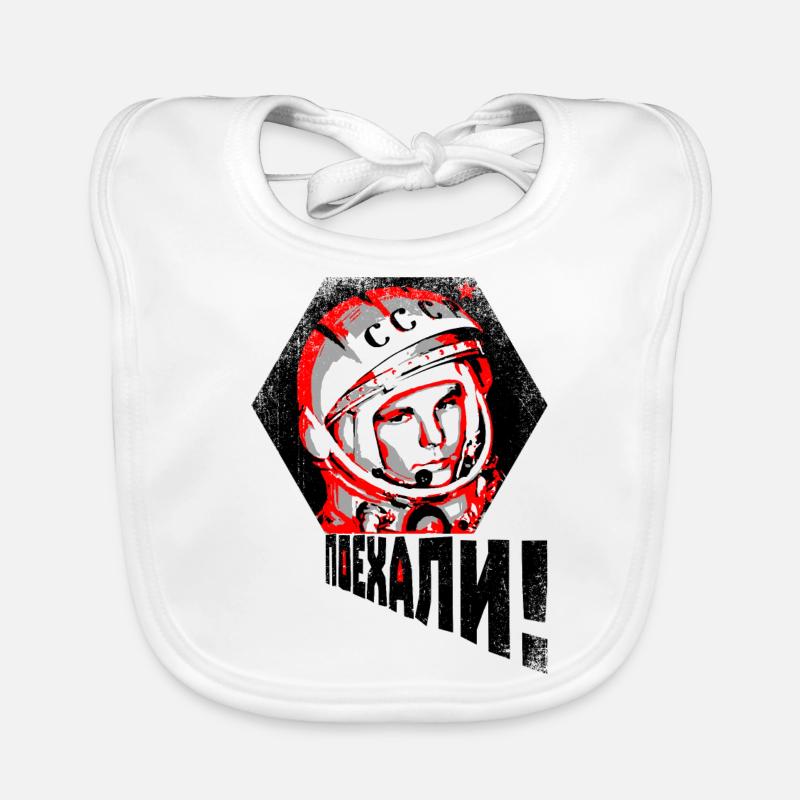 Gagarin - LET'S GO! Baby Bio-Lätzchen