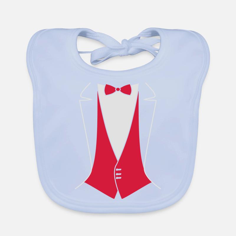Tails for bachelor party, wedding Organic Baby Bibs