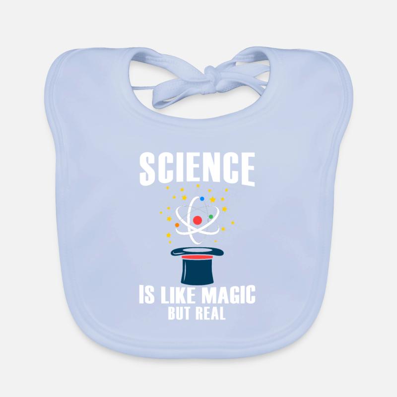 Science Science Magic Reality Gift Organic Baby Bibs