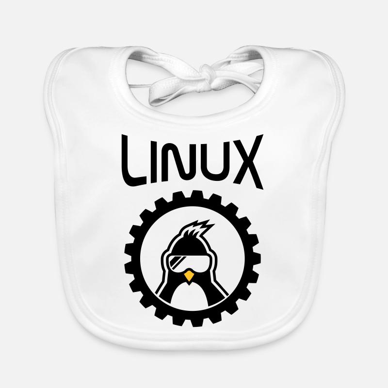 linux wheel Baby Bio-Lätzchen