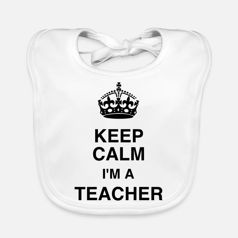 Lehrer / Professor / Schule / Lehrerin / Kind Baby Bio-Lätzchen