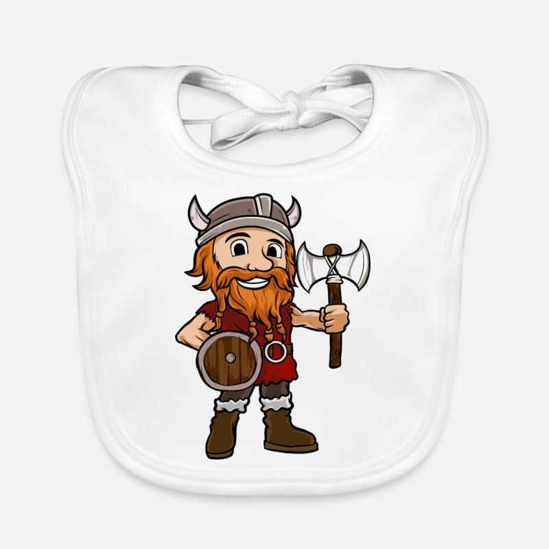 Vikings Bavoir bio Bébé
