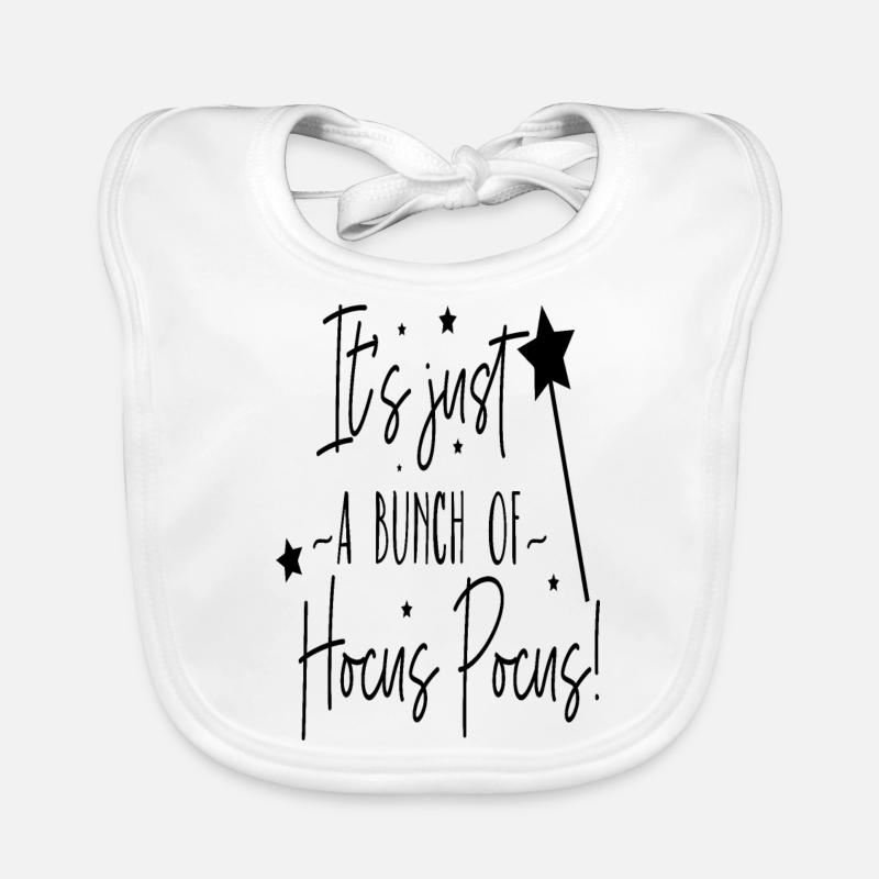 C’est juste un tas de Hocus Pocus Bavoir bio Bébé